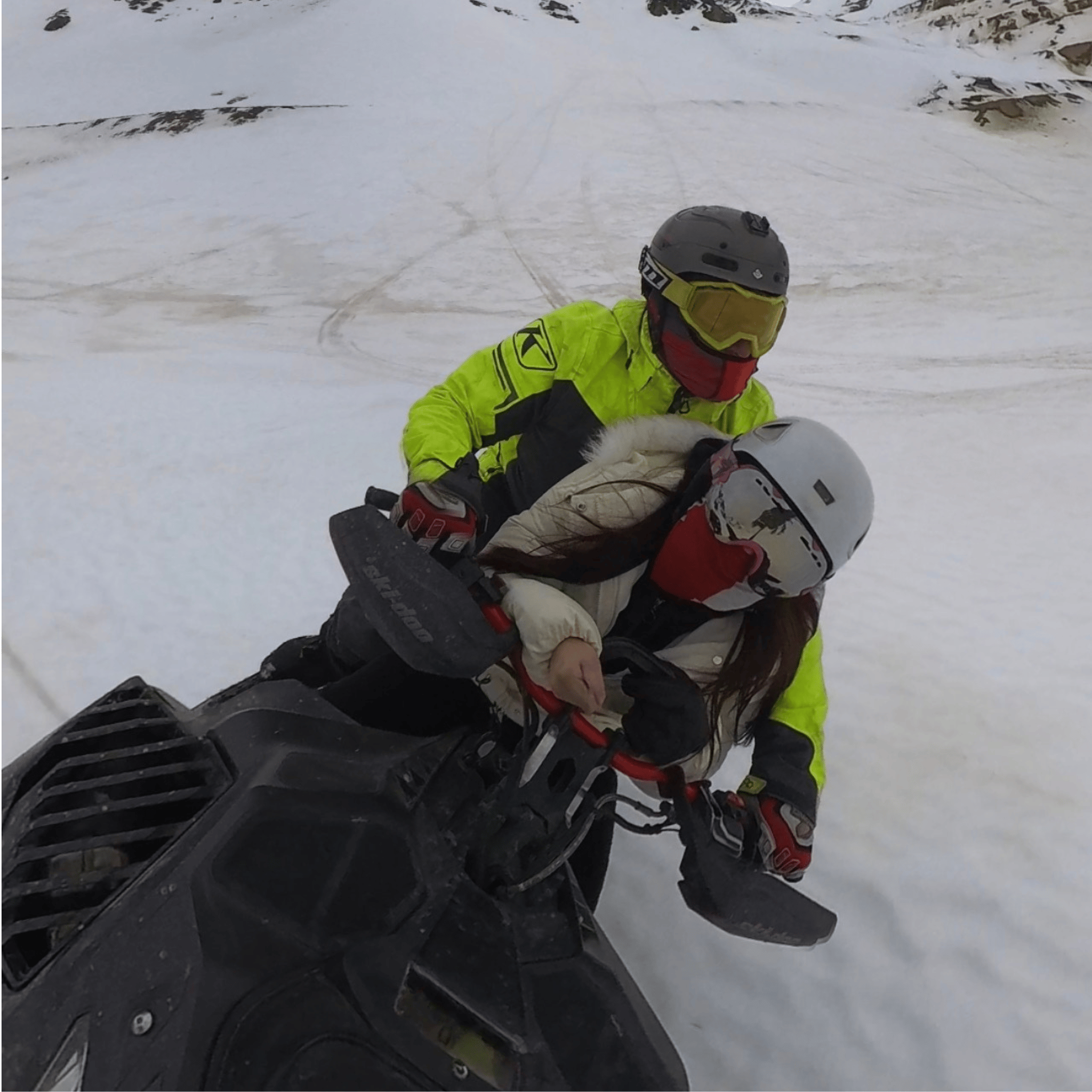 Pacote Triplo de Inverno — Quadriciclo + Moto de Neve + Termas no Cajón del Maipo