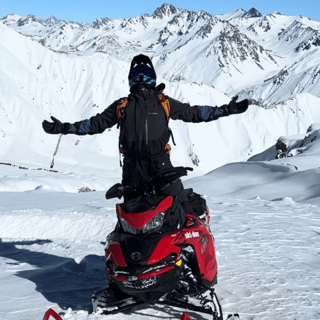 Pacote Triplo de Inverno — Quadriciclo + Moto de Neve + Termas no Cajón del Maipo