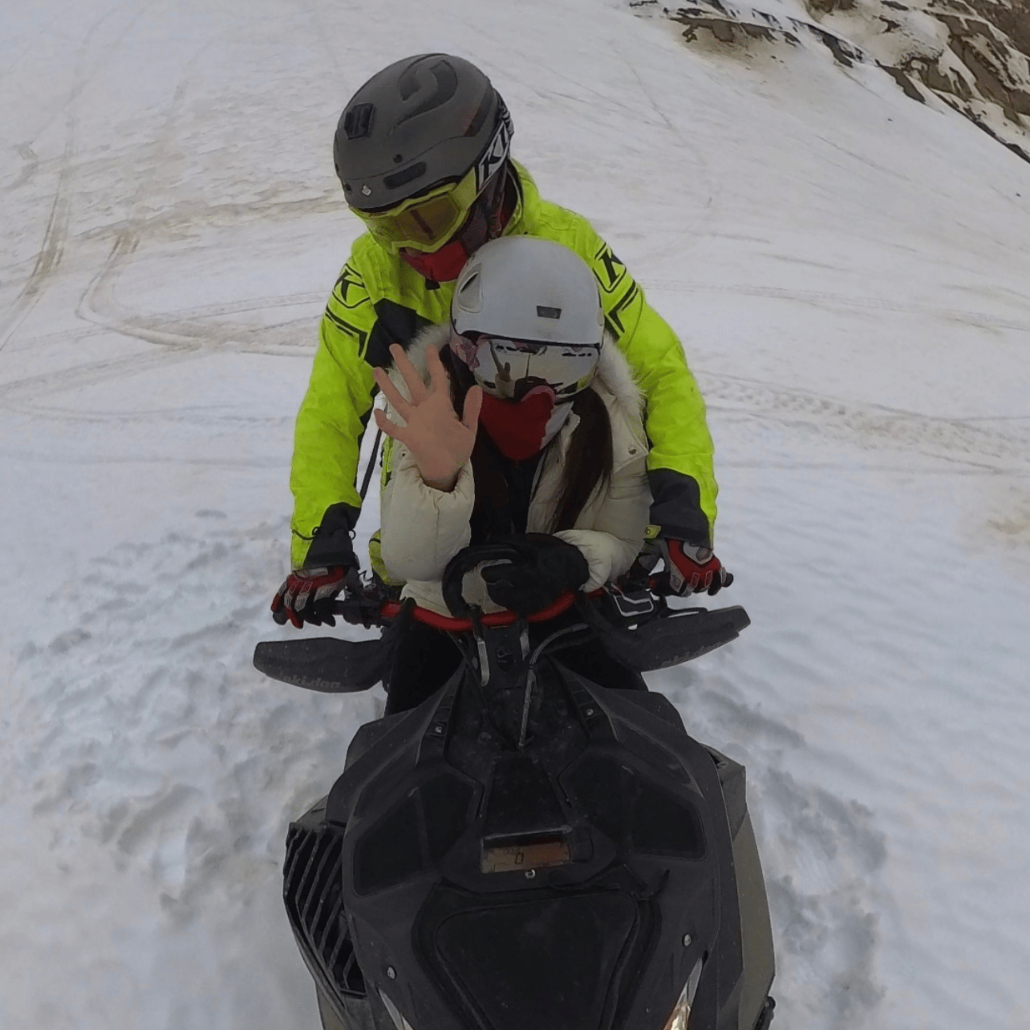 Pacote Triplo de Inverno — Quadriciclo + Moto de Neve + Termas no Cajón del Maipo